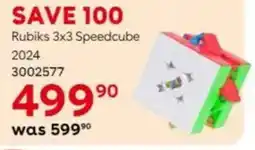 ToysRUs Rubiks 3x3 Speedcube 2024 offer