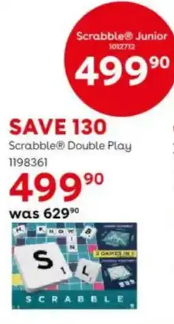 ToysRUs Scrabble Double Play offer