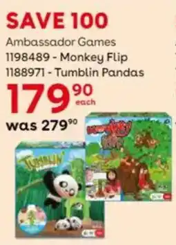 ToysRUs Ambassador Games offer