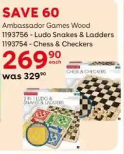ToysRUs Ambassador Games Wood offer