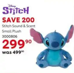 ToysRUs Stitch Sound & Scent Small Plush offer