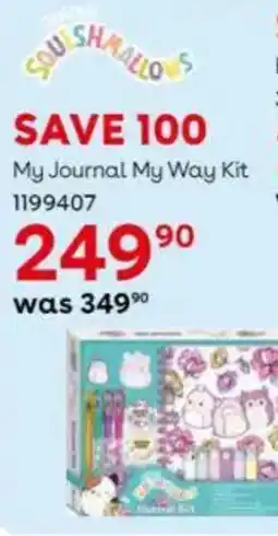 ToysRUs My Journal My Way Kit offer