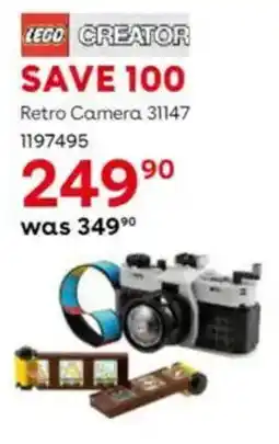 ToysRUs LEGO Creator Retro Camera offer