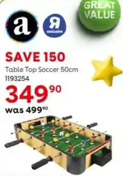 ToysRUs Table Top Soccer offer