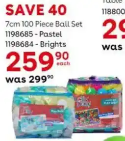 ToysRUs 100 Piece Ball Set offer