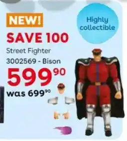 ToysRUs Street Fighter Bison offer