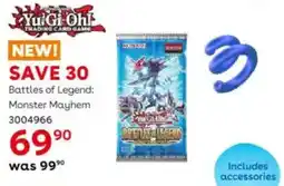 ToysRUs Yu Gi Oh! Battles of Legend Monster Mayhem offer