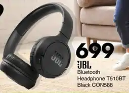 Save Hyper JBL Bluetooth Headphone T510BT Black CON588 offer