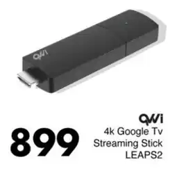 Save Hyper QVWI 4K Google Tv Streaming Stick LEAPS2 offer