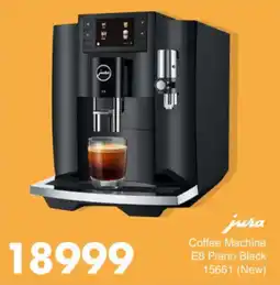 Save Hyper Jura Coffee Machine E8 Piano Black offer