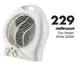 Save Hyper Mellerware Fan Heater White 35200 offer