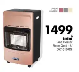 Save Hyper Totai Gas Heater Rose Gold offer