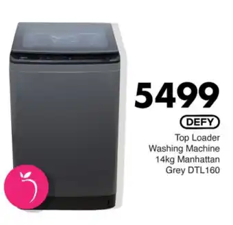 Save Hyper DEFY Top Loader Washing Machine Manhattan Grey offer