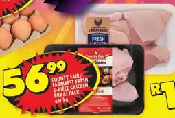 Shoprite County fair/ farmbest fresh chicken braai pack offer