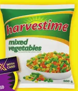 Shoprite Harvestime frozen mixed vegetables offer