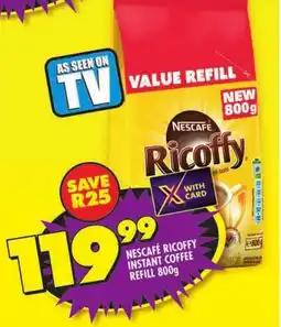 Shoprite Nescafé ricoffy instant coffee refill offer