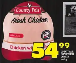 Shoprite County fair fresh whole chicken offer