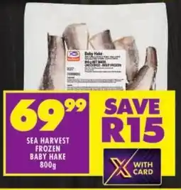 Shoprite Sea harvest frozen baby hake offer