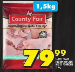 Shoprite County fair frozen chicken mixed portions offer