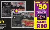 Shoprite Farmer's deli round cut shoulder/ diced bacon offer