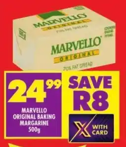 Shoprite Marvello original baking margarine offer