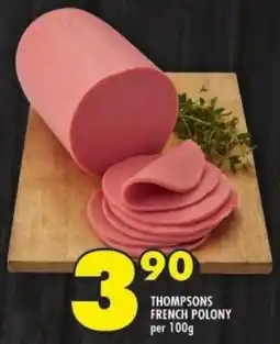 Shoprite Thompsons french polony offer