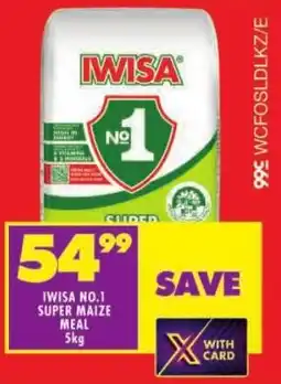 Shoprite Iwisa no.1 super maize meal offer