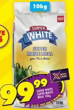 Shoprite Super white super maize meal offer