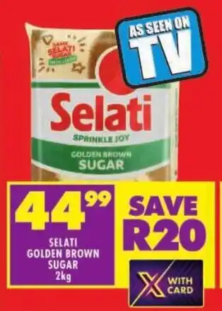 Shoprite Selati golden brown sugar offer