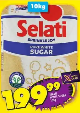 Shoprite Selati white sugar offer