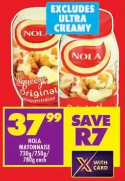 Shoprite Nola mayonnaise offer