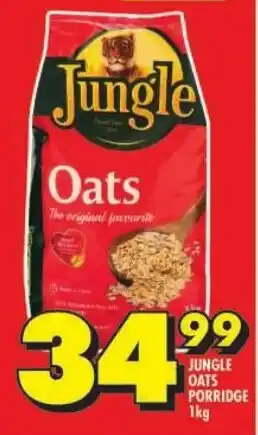 Shoprite Jungle oats porridge offer