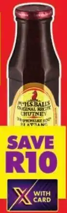 Shoprite Mrs ball's chutney all variants offer