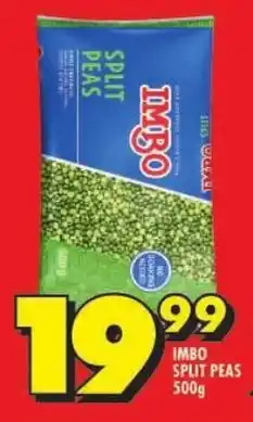 Shoprite Imbo split peas offer