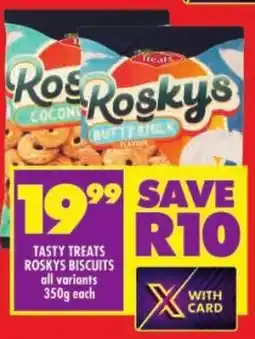 Shoprite Tasty treats roskys biscuits all variants offer