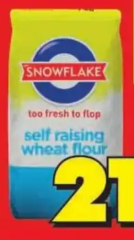 Shoprite Snowflake self raising wheat flour offer