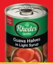Shoprite Rhodes guava halves in syrup offer