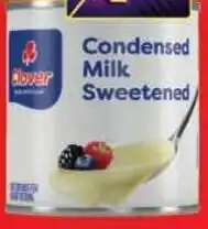 Shoprite Clover full cream sweetened condensed milk offer