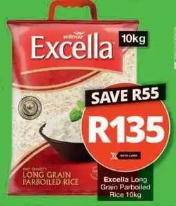 Checkers Excella Long Grain Parboiled Rice 10kg offer