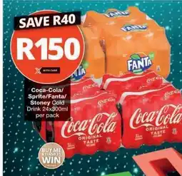 Checkers Coca-Cola/Sprite/Fanta/Stoney Cold Drink offer