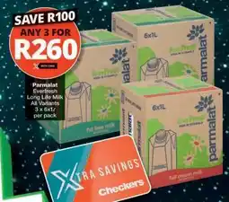 Checkers PARMALAT EVERFRESH LONG LIFE MILK offer