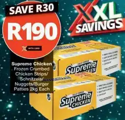 Checkers Supreme Chicken offer