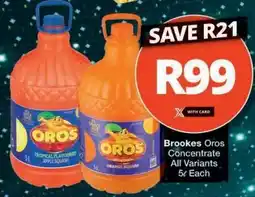 Checkers Brookes Oros Concentrate offer