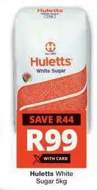 Checkers HULETTS WHITE SUGAR 5kg offer