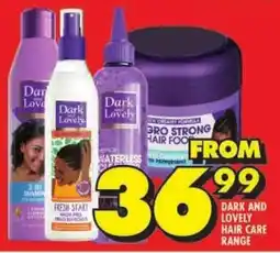 Shoprite Dark and lovely hair care range offer