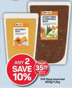 Pick n Pay PnP Soup Assorted 600g/1.2kg offer