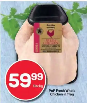 Pick n Pay PnP Fresh Whole Chicken in Tray offer