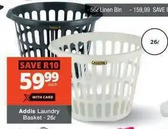 Checkers Addis Laundry Basket offer