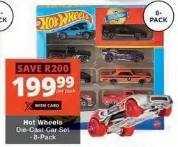 Checkers Hot Wheels Die-Cast Car Set offer