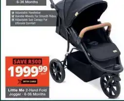 Checkers Little Me 2-Hand Fold Jogger offer